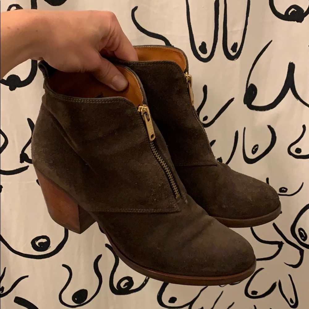 Marc Jacobs Zip Front Ankle Boot